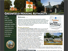 Tablet Screenshot of greenfieldhousing.org